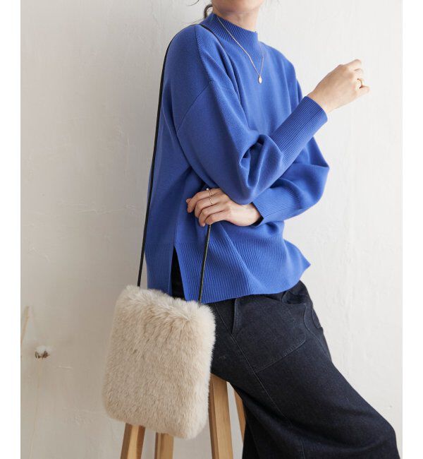 ikka「エコファーふわふわミニショルダーバッグ」|その他|