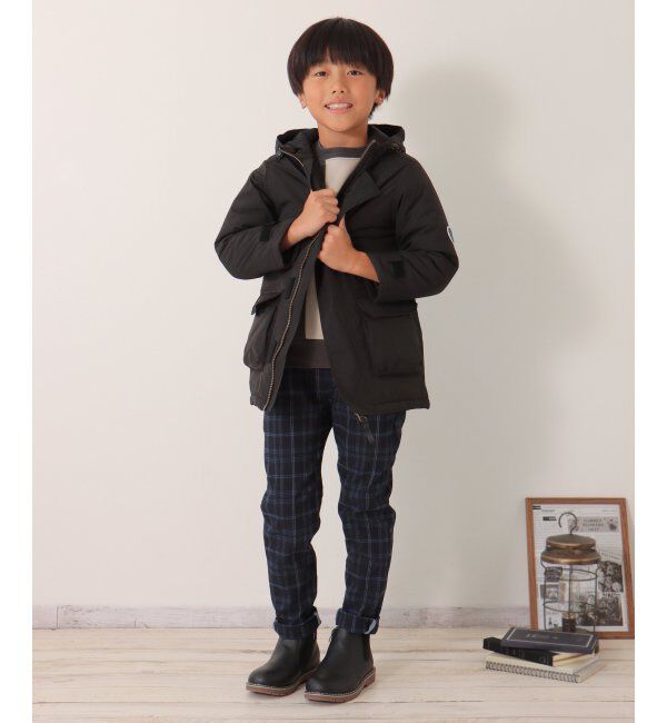 ikka kids「裏キルト中綿アーバンコート（120~160cm）」|その他|