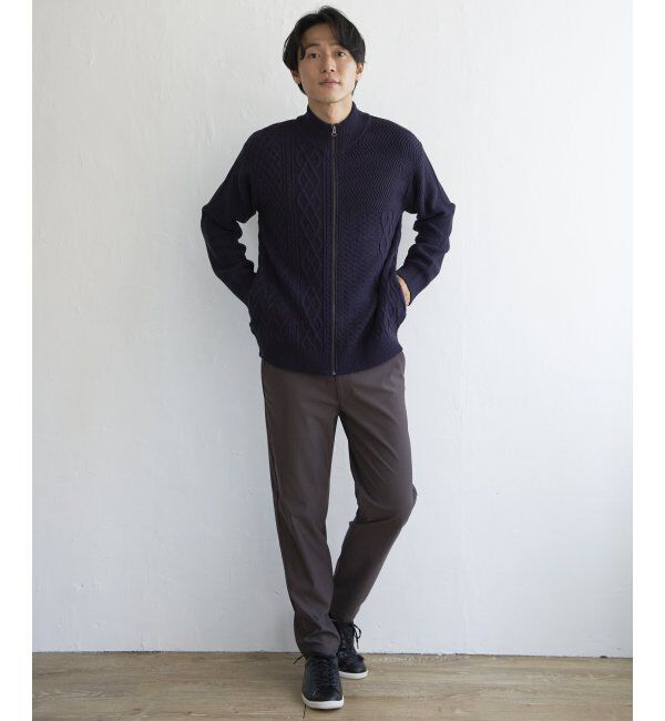 ikka「ジャガードドライバーズニット」|その他|