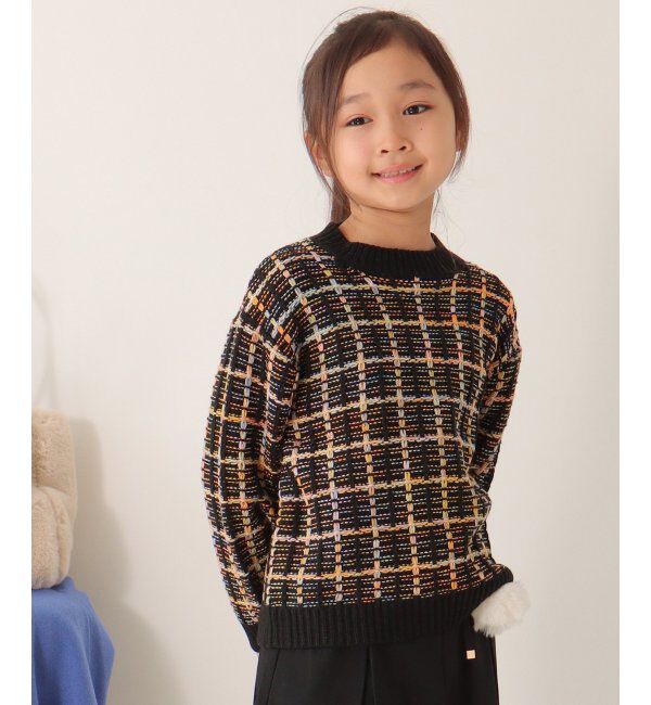 ikka kids「ジャガードレインボーニットプルオーバー（120~160cm）」|その他|