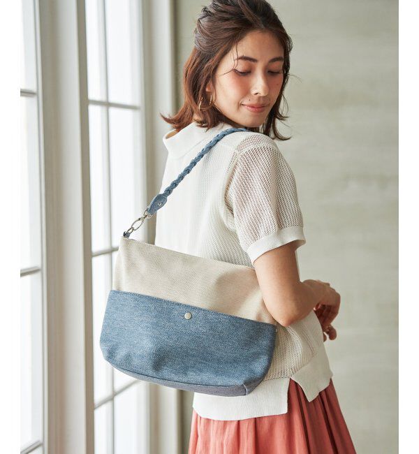 ikka「雑材シート2WAYジップショルダーバッグ」|その他|