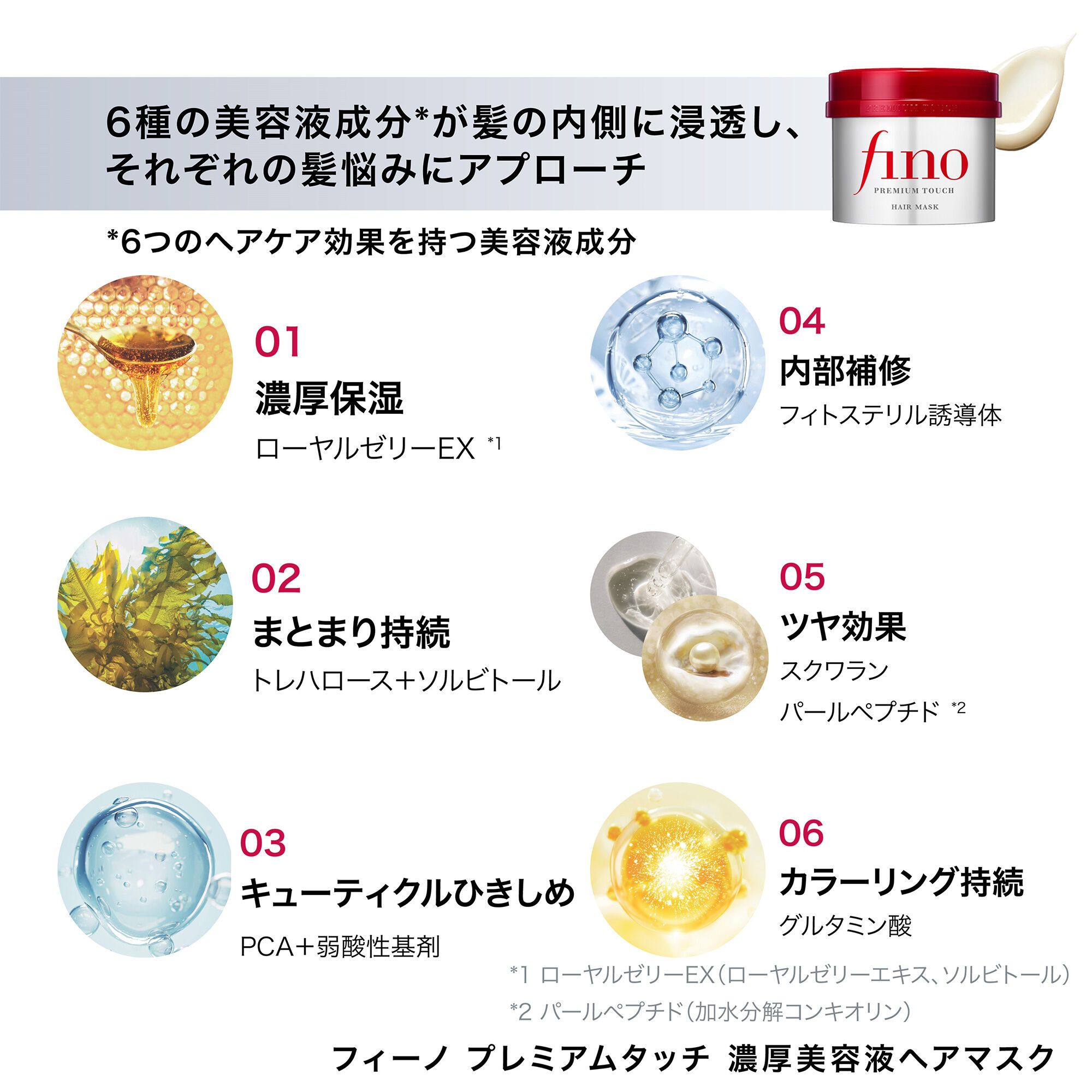  「フィーノ プレミアムタッチ 浸透美容液ヘアマスク」|シャンプー|