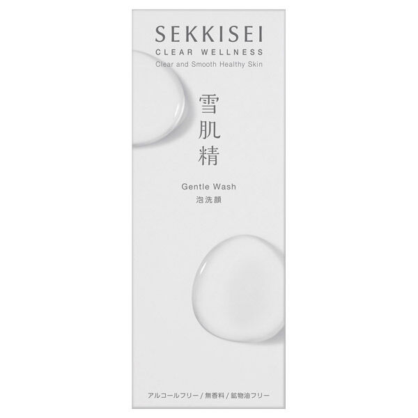  「雪肌精 雪肌精 クリアウェルネス ジェントル ウォッシュ 無香料 (160ml)」|洗顔料|