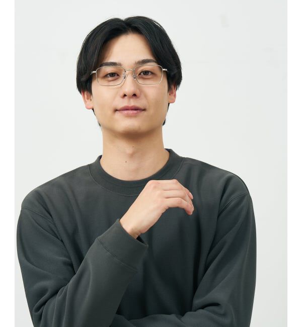  「ウェリントン型 メガネ | メタル 軽量 鼻パッド 眼鏡 伊達めがね 度付き Zoff｜CLASSIC レンズ交換券付」|メガネ|