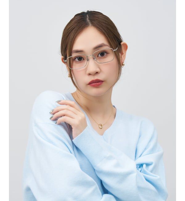  「ウェリントン型 メガネ | メタル 軽量 鼻パッド 眼鏡 伊達めがね 度付き Zoff｜CLASSIC レンズ交換券付」|メガネ|
