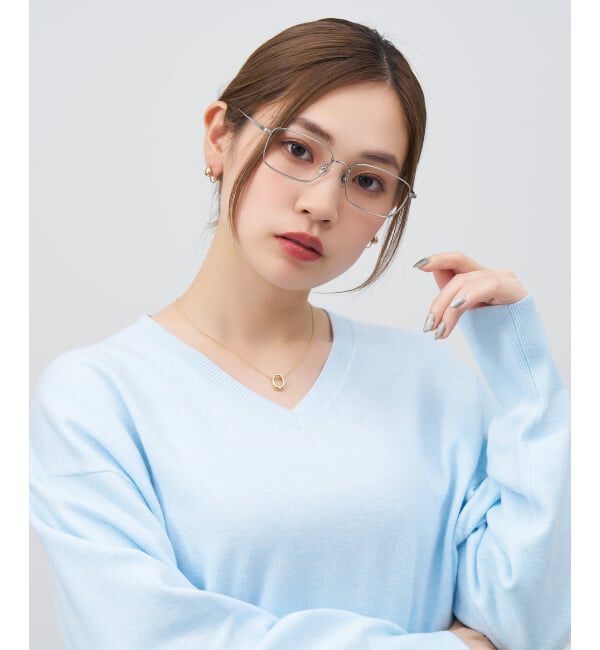  「ウェリントン型 メガネ | メタル 軽量 鼻パッド 眼鏡 伊達めがね 度付き Zoff｜CLASSIC レンズ交換券付」|メガネ|