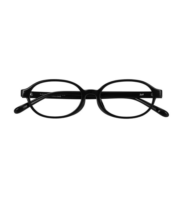  「 オーバル型 メガネ | 太縁フレーム 軽量 眼鏡 伊達めがね 度付き FASHION レンズ交換券付」|メガネ|