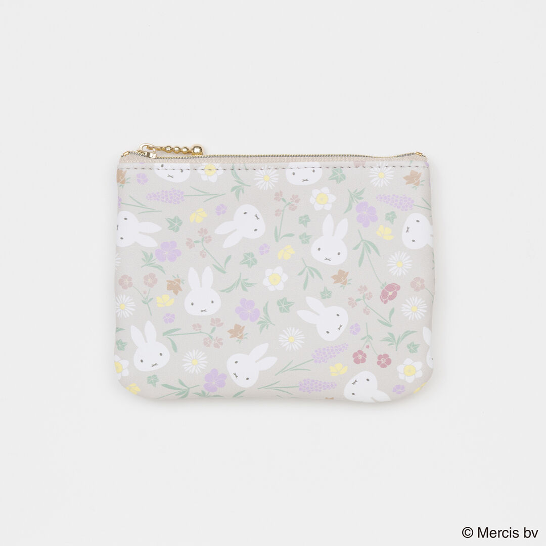  「MIFFY Floral pattern ティッシュポーチ」|ポーチ|