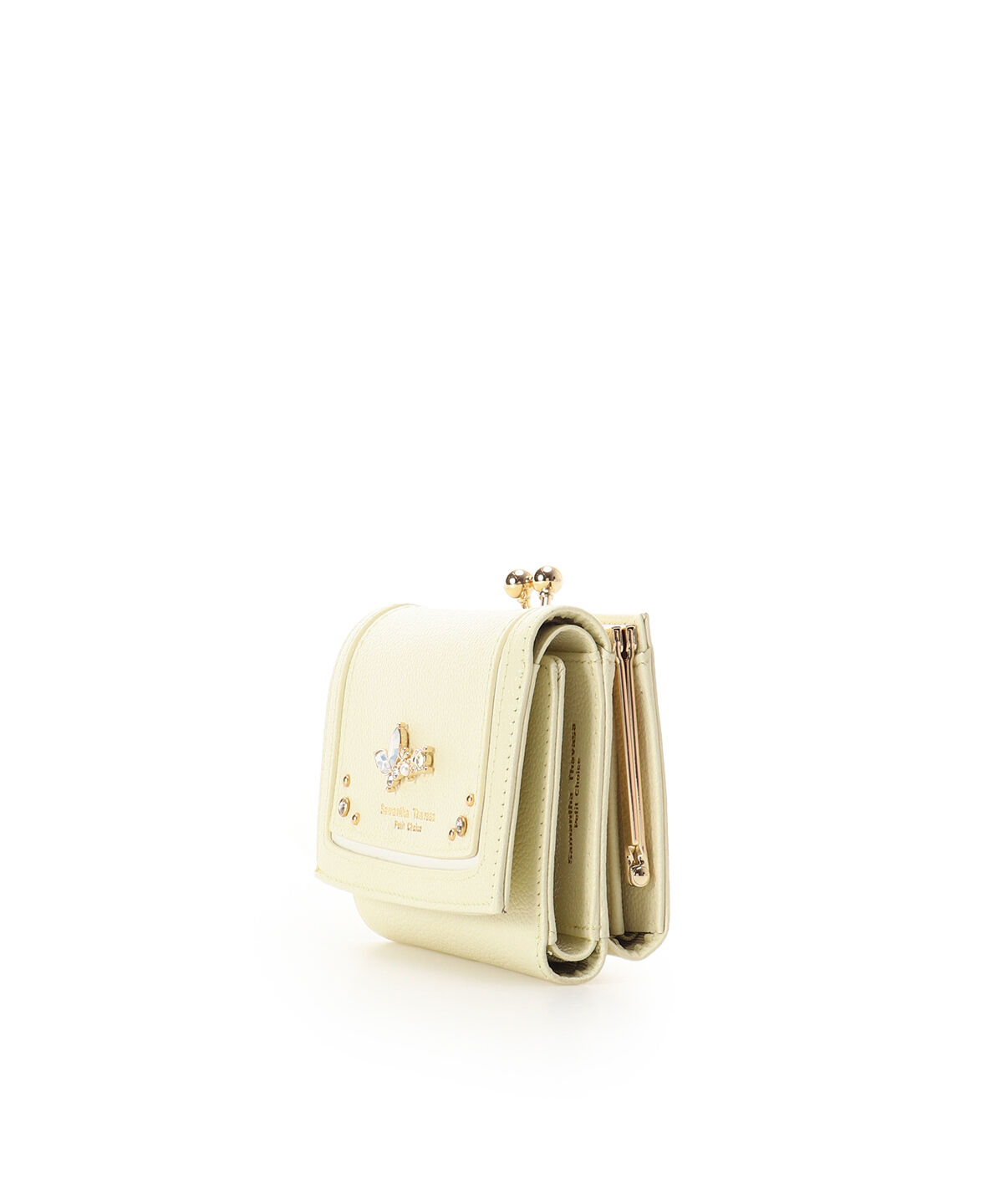 Samantha Thavasa Petit Choice「バタフライビジュー 折財布」|財布|