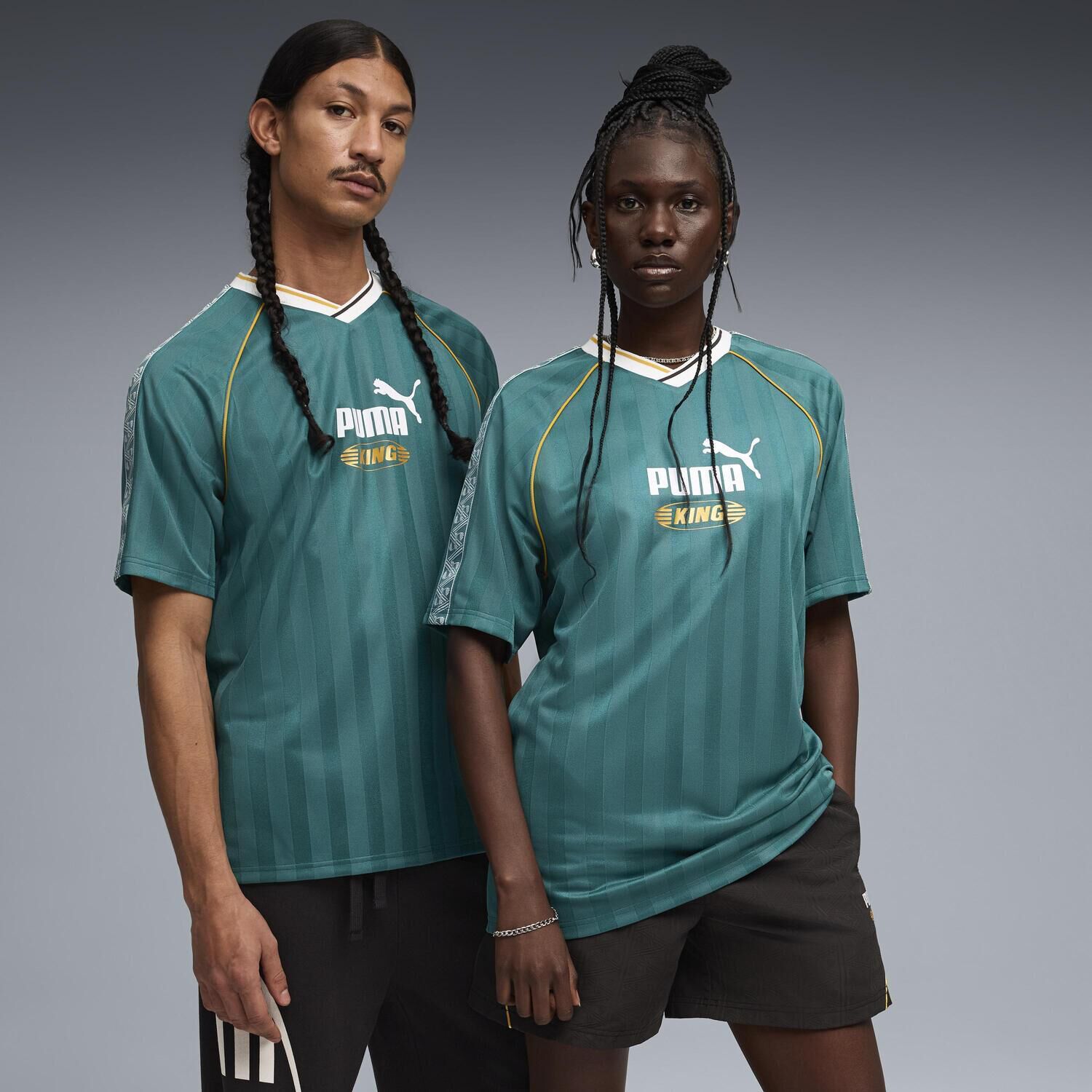 PUMA「【PUMA ｳｪｱ】M KING RELAXED FOOTBALL JERSEY」|Tシャツ・カットソー|