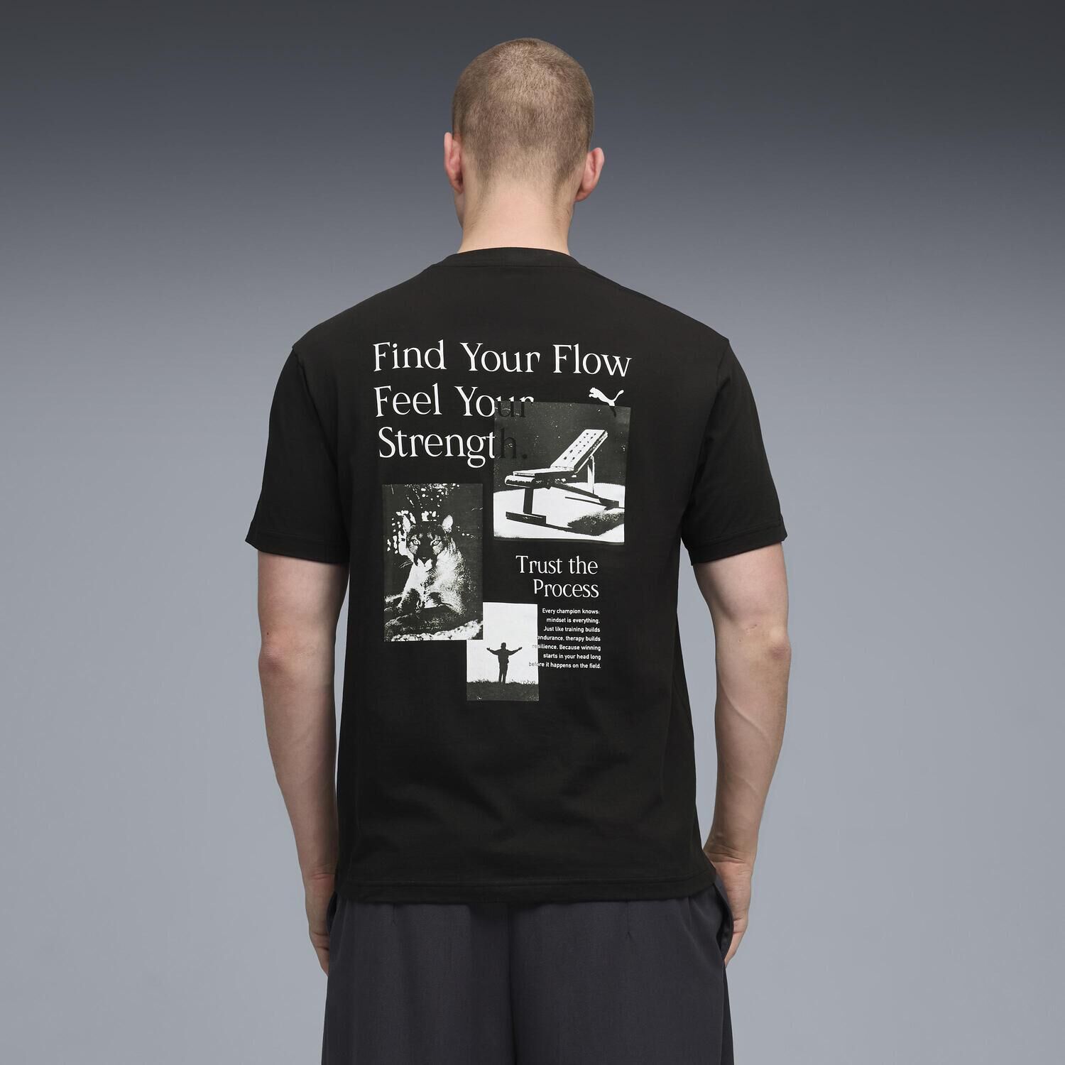 PUMA「【PUMA ｳｪｱ】M GRAPHICS POSTER RELAXED TEE」|Tシャツ・カットソー|