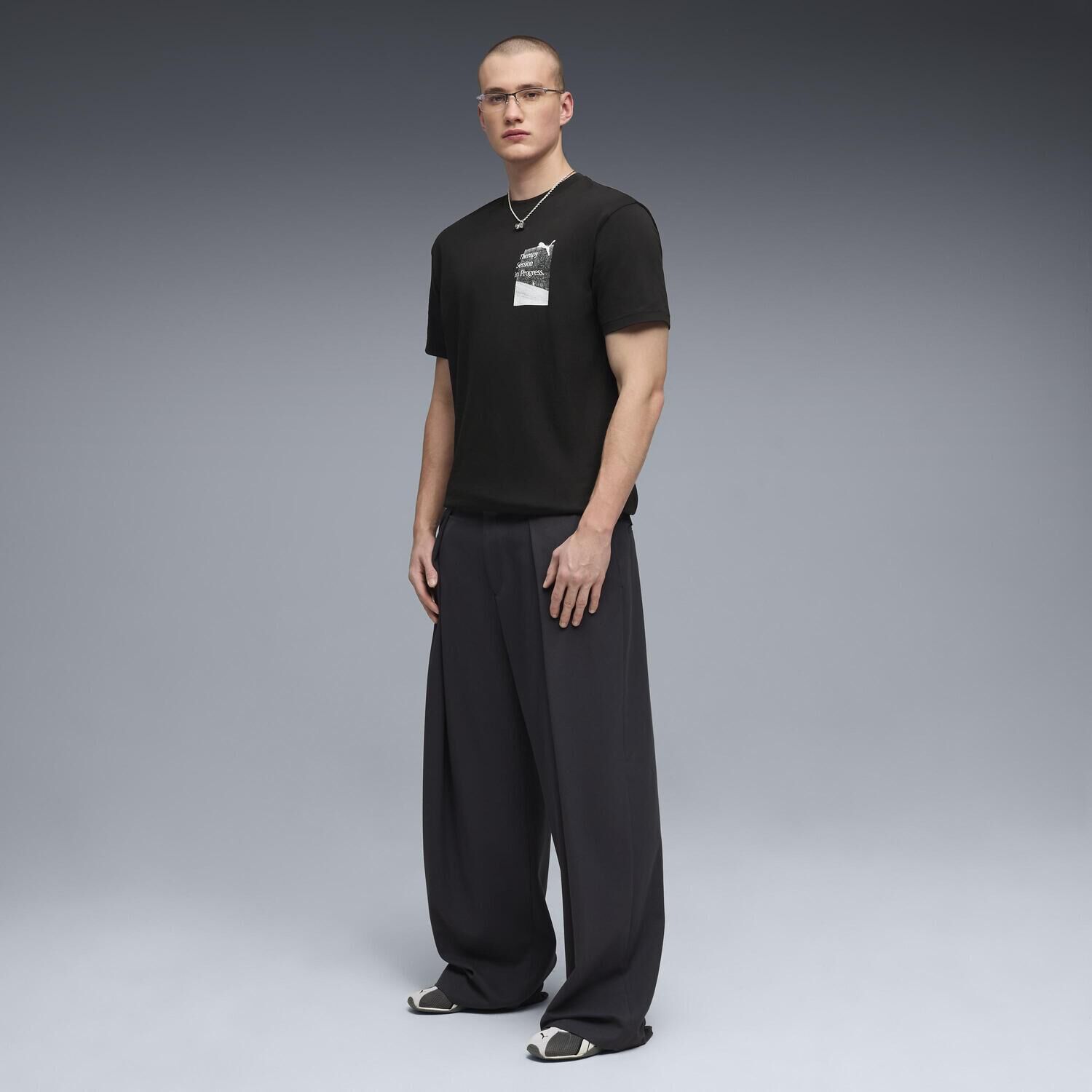 PUMA「【PUMA ｳｪｱ】M GRAPHICS POSTER RELAXED TEE」|Tシャツ・カットソー|