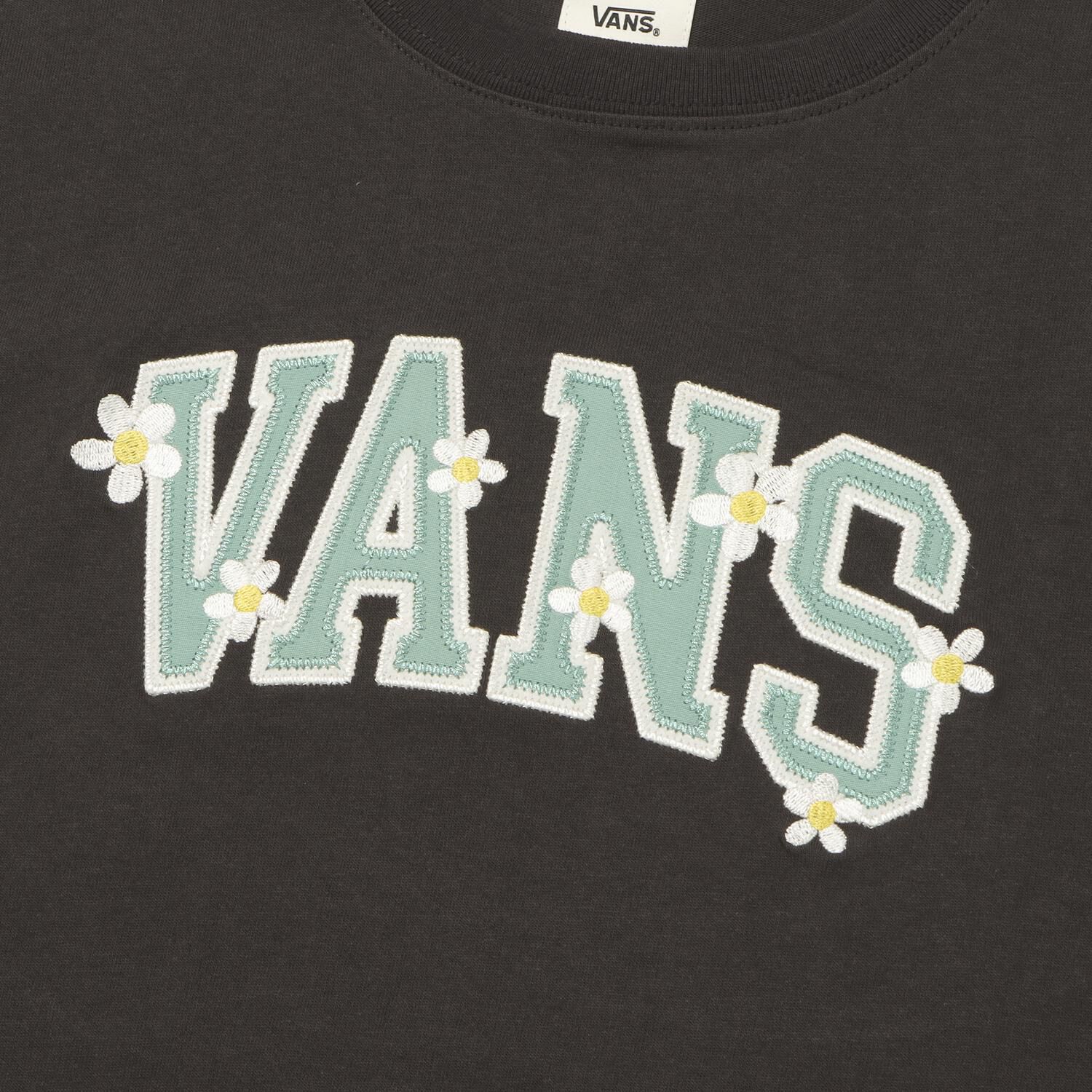 VANS「【VANSｱﾊﾟﾚﾙ(WJ)】W college logo flower TEE」|Tシャツ・カットソー|