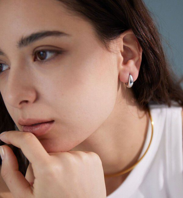 UNITED ARROWS green label relaxing「【WEB限定】シズク クリップ ピアス」|ピアス|