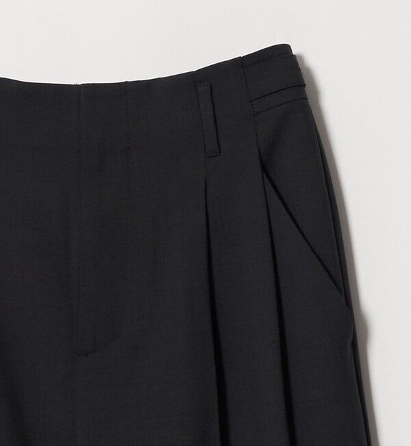 BEAUTY&YOUTH UNITED ARROWS「ポリエステルブレンド ２タック タブワイドパンツ ウォッシャブル 防シワ」|その他|
