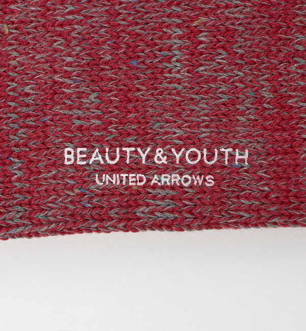 BEAUTY&YOUTH UNITED ARROWS「ネップ ヘビー ソックス」|ソックス|