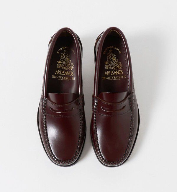BEAUTY&YOUTH UNITED ARROWS「【別注】＜ARTESANOS＞レザー ベーシック ローファー」|ローファー|