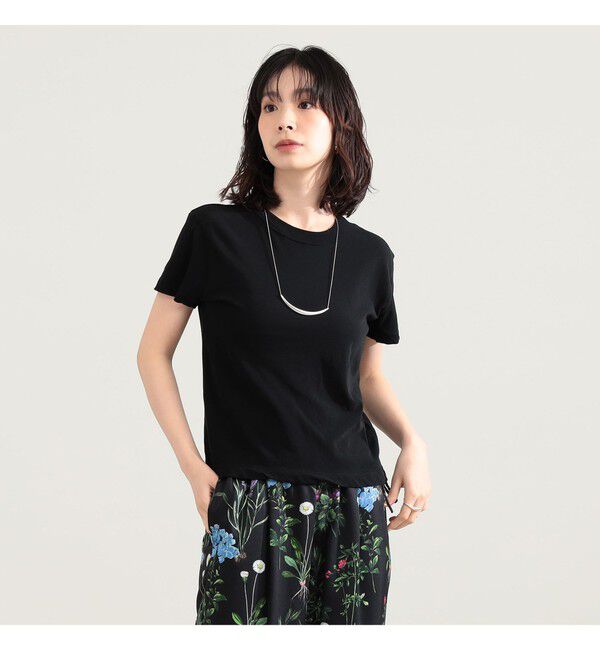 Demi-Luxe BEAMS 「ATON / コンパクト Tシャツ」|Tシャツ・カットソー|