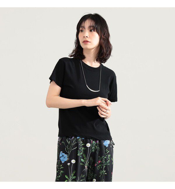 Demi-Luxe BEAMS 「ATON / コンパクト Tシャツ」|Tシャツ・カットソー|