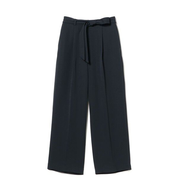 Demi-Luxe BEAMS 「ストレッチサテン タックパンツ」|チノ|