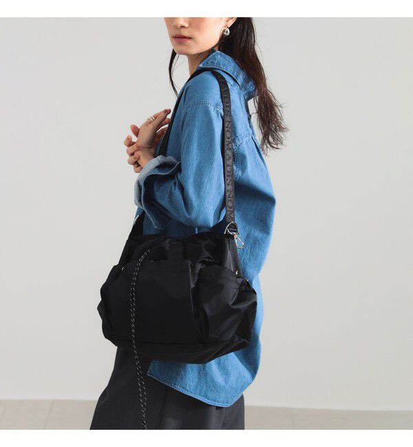 Demi-Luxe BEAMS 「NOMADIS / SQUASH ナイロン バッグ」|トートバッグ|