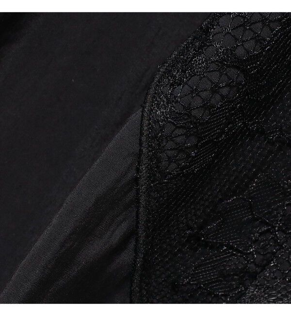 Ray BEAMS 「レース 切り替え Vネック キャミ ワンピース」|ワンピース|