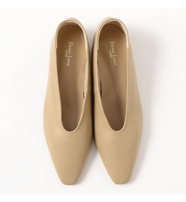 Demi-Luxe BEAMS 「ソフト シープレザー パンプス」|パンプス|