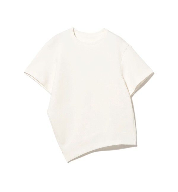 Demi-Luxe BEAMS 「ブークレ アシンメトリーヘム Tシャツ」|Tシャツ・カットソー|