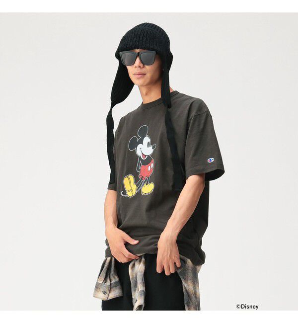 BEAMS「【別注】Champion / ミッキーマウス / Ｔシャツ」|Tシャツ・カットソー|