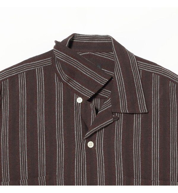 BEAMS PLUS「MOJITO / ABSHINTH SHIRT Stripe」|シャツ・ブラウス|
