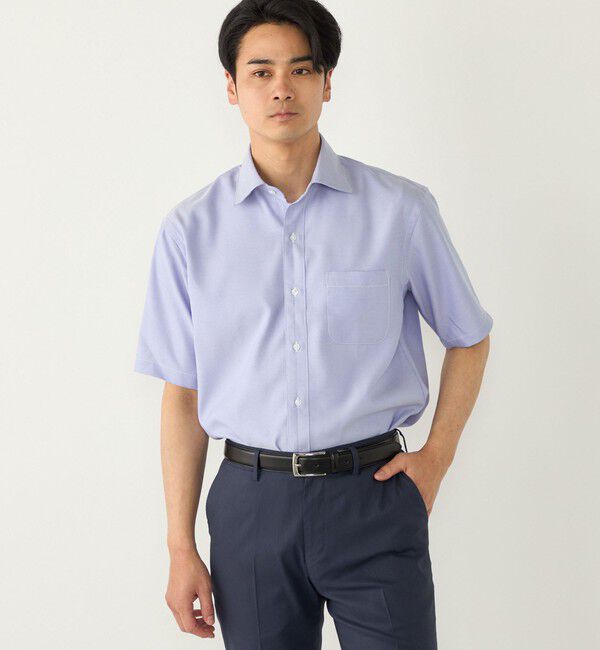 SHIPS Colors 「SHIPS Colors:SMART TECH(R) ノーアイロン セミワイドカラー シャツ」|シャツ・ブラウス|