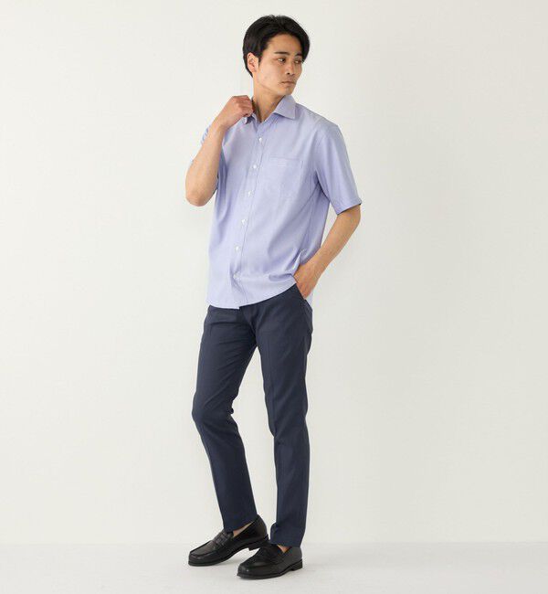 SHIPS Colors 「SHIPS Colors:SMART TECH(R) ノーアイロン セミワイドカラー シャツ」|シャツ・ブラウス|