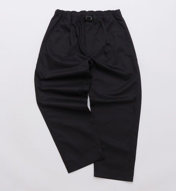 SHIPS「Goldwin: TWILL EASY PANTS」|チノ|ブラック