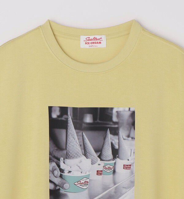 SHIPS Colors 「SHIPS Colors:Sealtest(R) ICE CREAM プリント Tシャツ」|Tシャツ・カットソー|