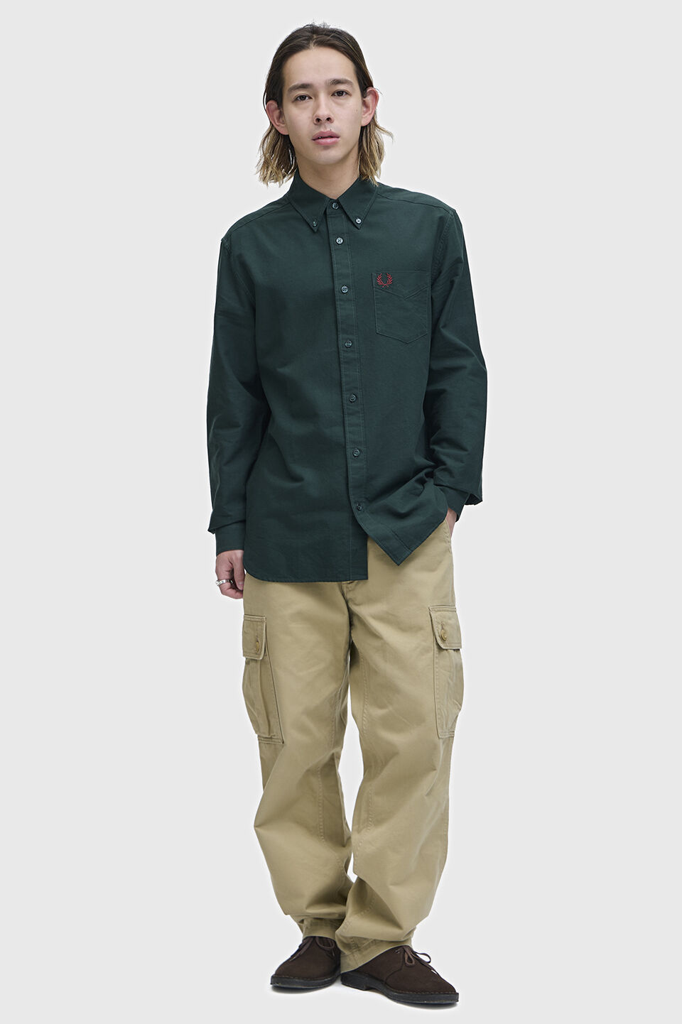 FRED PERRY 「Oxford Shirt／オックスフォード長袖シャツ」|シャツ・ブラウス|
