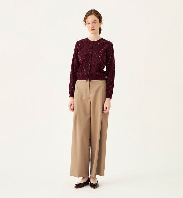 Ballsey「【WEB先行予約】ポロワーズギャバジン 1タックストレートパンツ」|その他|