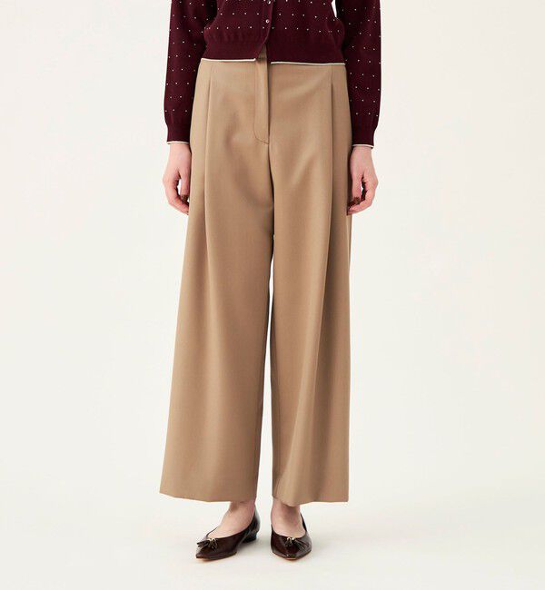 Ballsey「【WEB先行予約】ポロワーズギャバジン 1タックストレートパンツ」|その他|