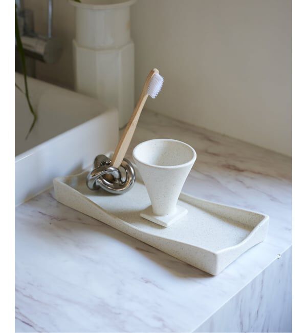 journal standard Furniture「《予約》STEIN TRAY　トレー」|トイレタリー・ランドリーグッズ|ホワイト