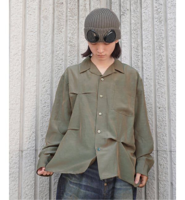 JOINT WORKS「JieDa / ジエダ HAND STITCH OPEN COLLAR SHIRT」|シャツ・ブラウス|