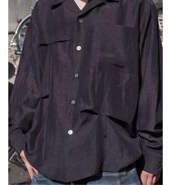 JOINT WORKS「JieDa / ジエダ HAND STITCH OPEN COLLAR SHIRT」|シャツ・ブラウス|