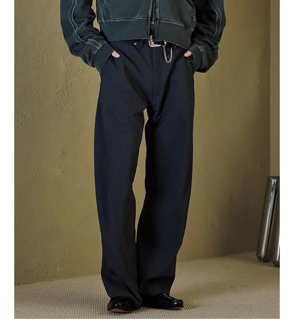 JOINT WORKS「JIEDA / ジエダ 3D STRIPE CUTTING PANTS」|スラックス|