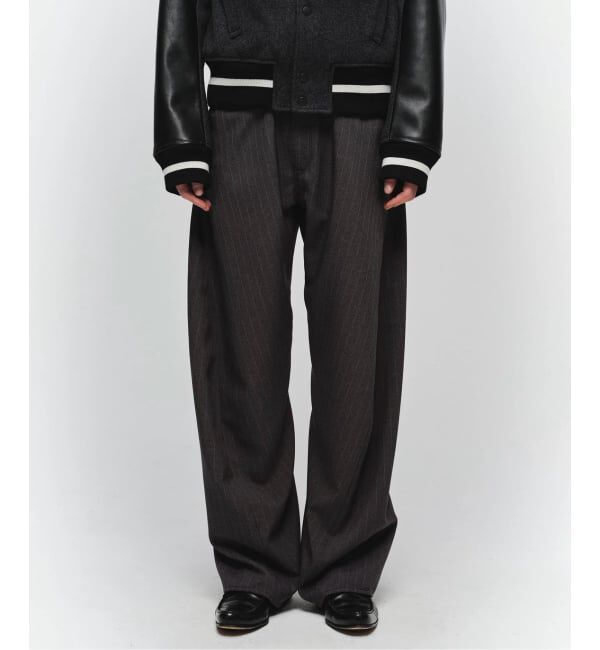 JOINT WORKS「JIEDA / ジエダ 3D STRIPE CUTTING PANTS」|スラックス|