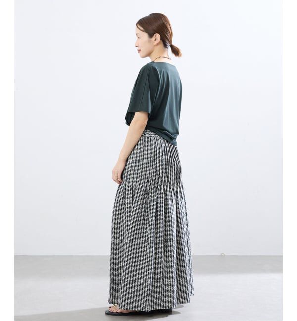 IENA「《接触冷感》アシメトリソフトプルオーバー」|Tシャツ・カットソー|