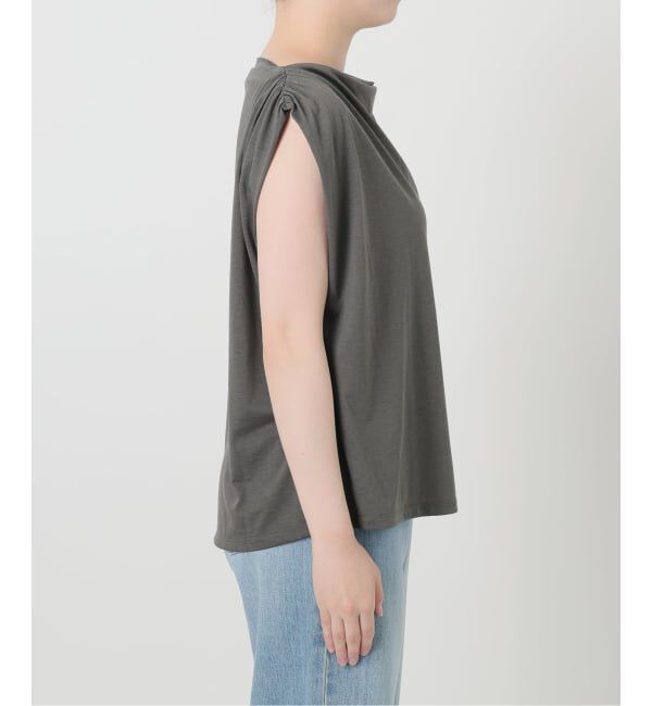 IENA「《接触冷感》アシメトリソフトプルオーバー」|Tシャツ・カットソー|