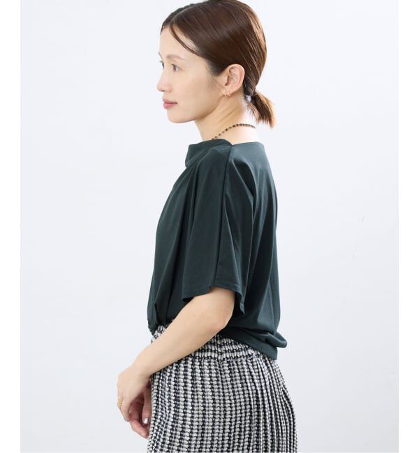 IENA「《接触冷感》アシメトリソフトプルオーバー」|Tシャツ・カットソー|