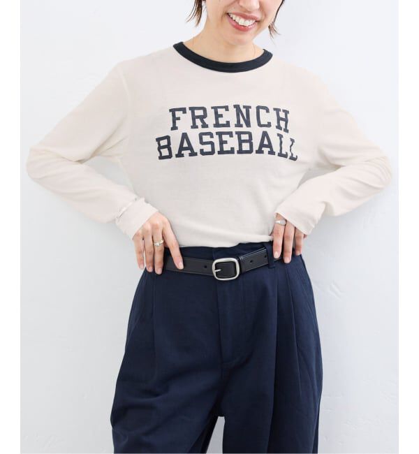IENA「BLACK シアーリンガーTシャツ」|Tシャツ・カットソー|