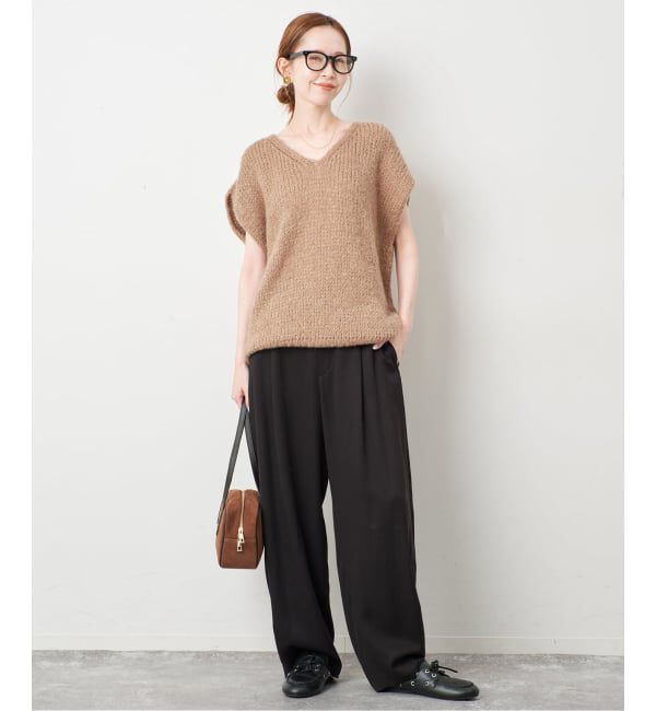SLOBE IENA「《予約》TRICOTS JEAN MARC/トリコットジーンマルク VNベスト」|ベスト・ジレ|