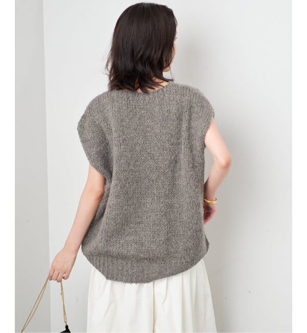SLOBE IENA「《予約》TRICOTS JEAN MARC/トリコットジーンマルク VNベスト」|ベスト・ジレ|