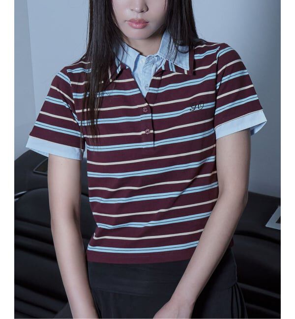 PULP「【Geek Office / ギークオフィス】PREPPY REWORK TOPS」|ポロシャツ|
