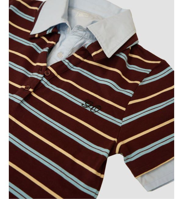 PULP「【Geek Office / ギークオフィス】PREPPY REWORK TOPS」|ポロシャツ|